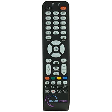 Airtes IP TV Box Uydu Alıcı Kumandası