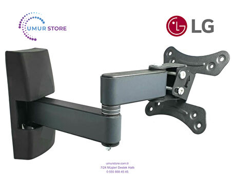 LG StanbyMe 2-27LX6TDGA 27" WebOS 70 Ekran Dokunmatik 14”- 28” Monitör Lcd Led TV Hareketli Askı Aparatı