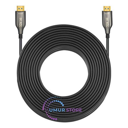 10MT 8k HDMI 2.1 Aktif Fiber Optik Aoc HDMI Kablo 8K@60Hz 4K@60/120Hz Earc Hdr D-Hdr Hdcp2.3