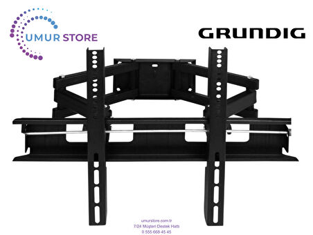 Grundig 50 GHU 8000 50'' Uydu Alıcılı UHD 4K Google 42”- 55”- 65”- 75” inç Lcd Led Ekran Tv Hareketli Askı Aparatı