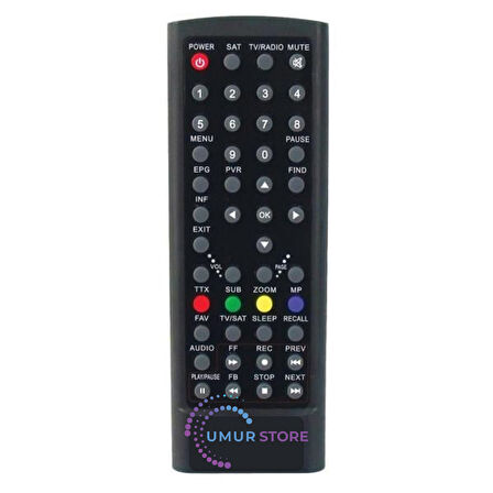 Kawai KW-6200 HD Uydu Alıcı Kumandası