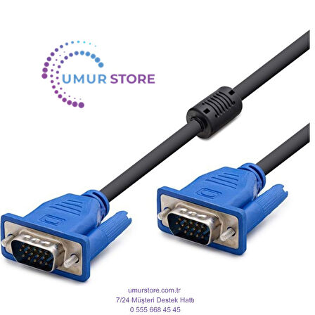 GA To VGA Kablo 1.5 mt Siyah