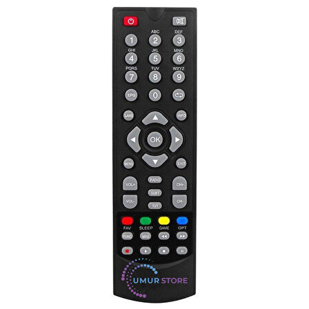 Uyumlu Teledünya 8800 HD Uydu Alıcı Kumandası