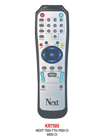 NEXT 7500 FTA-7500 CI-8500 CI KUMANDA