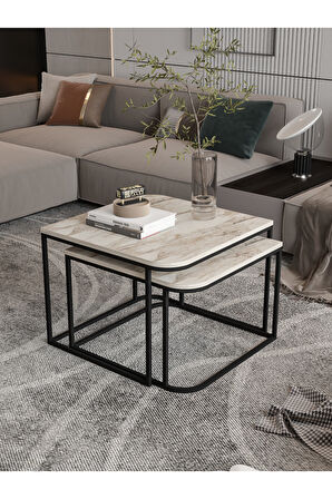 Orta Sehpa Damla İkili Lüx Efes