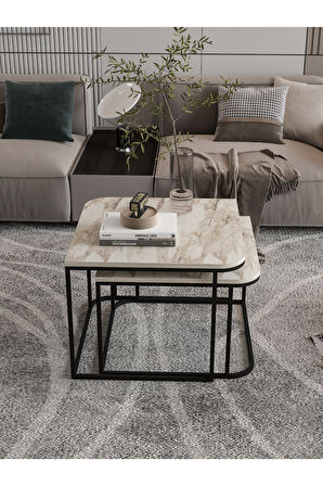 Orta Sehpa Damla İkili Lüx Efes