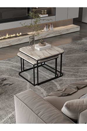 Orta Sehpa Damla İkili Lüx Efes