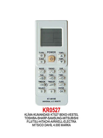 VESTEL KLİMA KUMANDASI