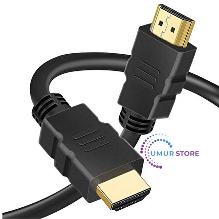 HDMI Kablo 4K 3D Ağ Destekli Altın Uçlu 4K 60Hz 18G Bps Ultra Hd 4K Ethernet HDMI Kablosu - 1.8 mt