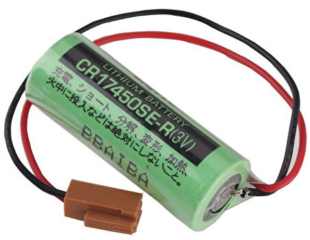 SANYO / FDK 17450 SE 3 V LITHIUM KAHVE. SOKETLİ)