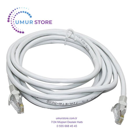 T Internet Ethernet Cat6  3 MT Data Kablosu