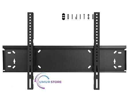 Dijitsu 65 DQ 38000 65” Uydu Alıcılı 4K Ultra HD QLED Google 40”- 85” inç Lcd Led Tv Sabit Duvar Askı Aparatı