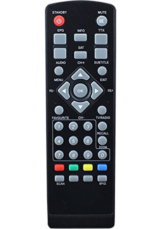 Korax Mini Box Tkgs Uydu Alıcı Kumandası