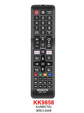 SAMSUNG RM-L1618 NETFLIX-AMAZON Lcd kumanda