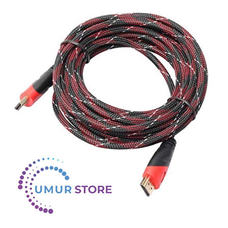 Sargılı HDMI Kablo Full Hd 2160P Destekli 5 Metre