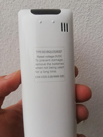 Carrier RG10N2(02S)/BGEF İle Uyumlu Klima Kumandası
