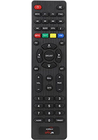 Korax Ip Plus Hd Uydu Kumandası