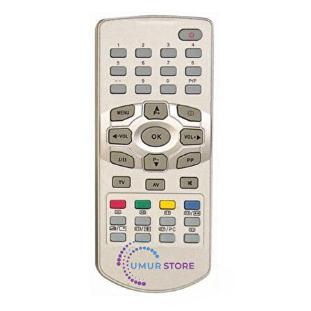 Vestel LCD RC 1090 Uydu Kumandası