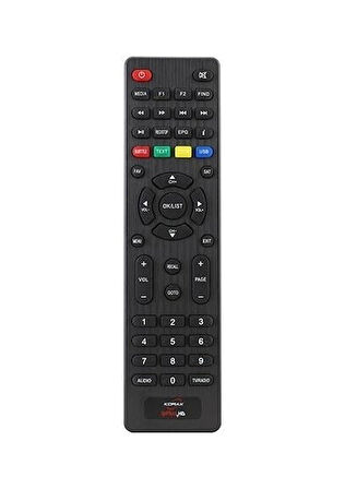 Korax Ip Plus Hd Uydu Alıcı Kumandası