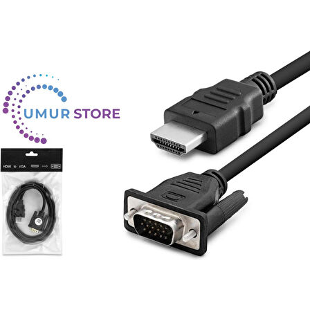 HDX7795 Hdmı To VGA Kablo 1.8mt