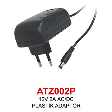 12V 2A AC/DC PLASTİK ADAPTÖR