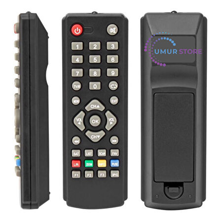 Uyumlu Moonstar DSR-6500 Mini Uydu Kumandası