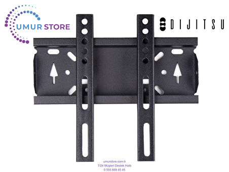 Dijitsu 32D9800 32” Hd Ready 19”- 43” inç Lcd Led Ekran Tv Sabit Askı Aparatı