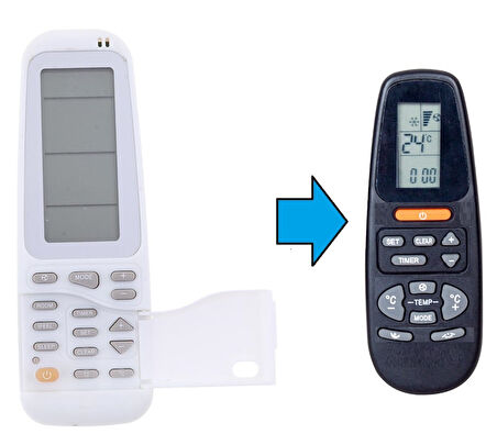 BOSCH Airwell Emailair Electra RC3 RC4 RC7 Klima Kumandası