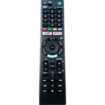 Sony Netflix Youtube Tuşlu Led Tv Kumandası