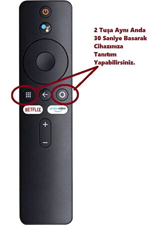 Xiaomi Mi Box S 4K Android Tv Netflix Live Sesli Komut Özellikli Uzaktan Kumanda