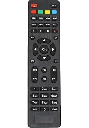 Rose Rosy Mini Hd Uydu Kumandası- Beyaz