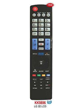 LG 3D LCD KUMANDA