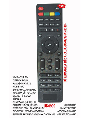 FUJİSAT HD UYDU KUMANDASI