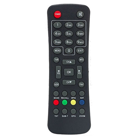 Kawai KW-6250T Mini Scart Uydu Kumanda