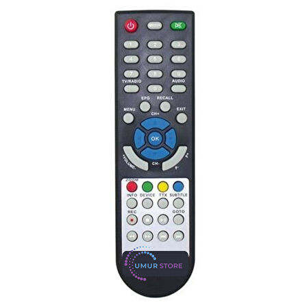 Microstar MS1 Full HD Uydu Alıcı Kumandası