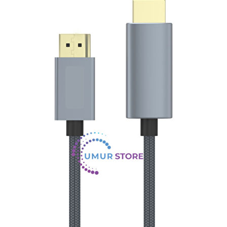 DHC-DP03 Display Port To HDMI Kablo 1 Metre