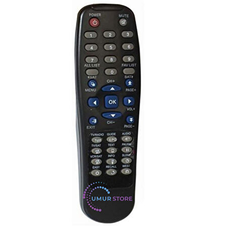 Botech Siyah SD Uydu Kumanda