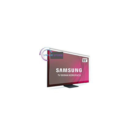 Samsung Uyumlu 55q70d Tv Ekran Koruyucu - Samsung 55" İnç Qe55q70datxtk Qled Kırılmaz