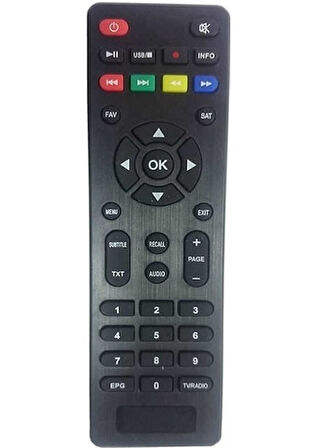 Botech Piko 600 Hd Plus Uzakdan Kumandası Uydu Kumandası