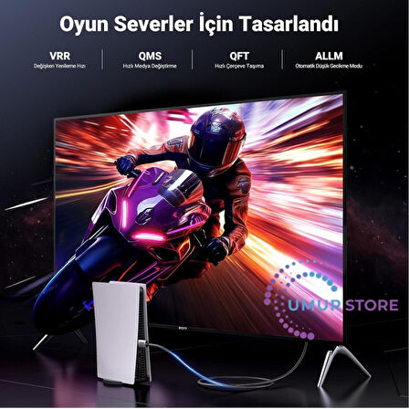 8k UHD HDMI Kablo 2.1V / - 1.5m