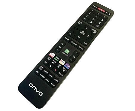 Onvo 24 OV 6000H İle Uyumlu Android Led Smart Kumanda