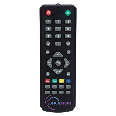 Mersat Mini HD Uydu Alıcı Kumandası