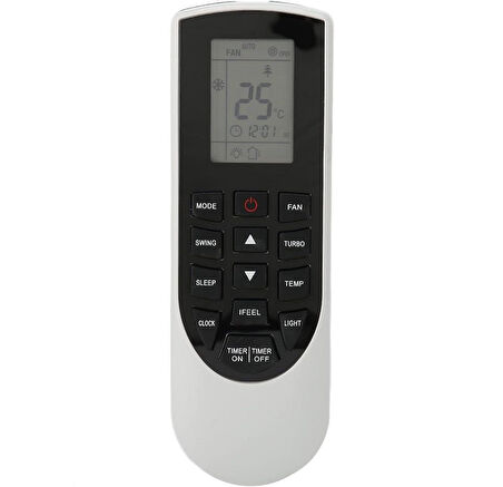 Gree GUD100T1/A-S İnverter Kaset Tipi İle Uyumlu Klima Kumandası