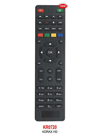 KORAX HD UYDU KUMANDASI