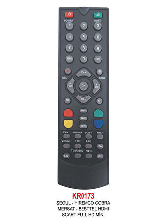 Uyumlu BESTTEL HDMI FULL HD MİNİ UYDU KUMANDASI