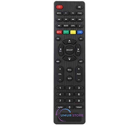 Korax IP Plus HD Uydu Alıcı Kumandası