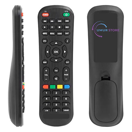 Rowell Mini HD Uyumlu Uydu Alıcı Kumandası
