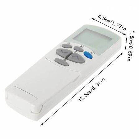 Beko 7605 D Uyumlu Klima Kumandası