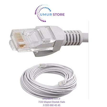 Ethernet Kablosu 50 cm Cat 5