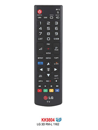 LG D RM-L 1162 LCD TV KUMANDA